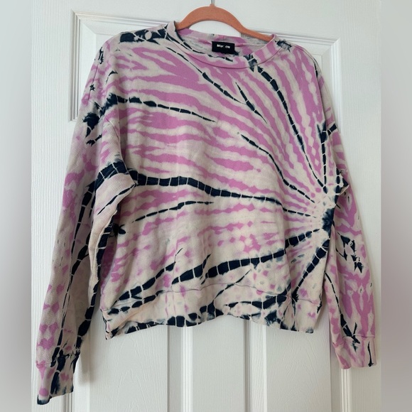 Monrow Bamboo Burst boxy sweatshirt - Picture 2 of 3